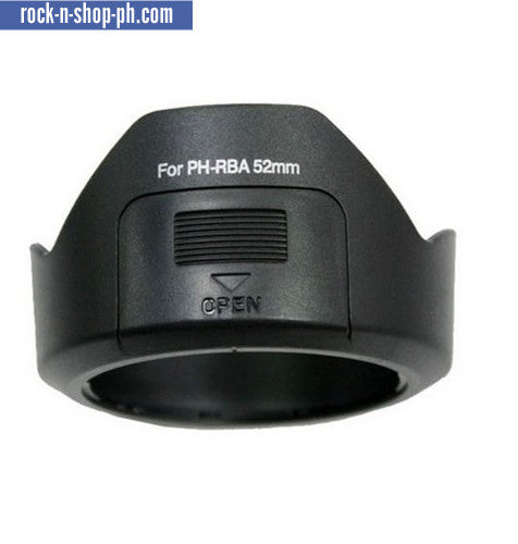 PH-RBA 52mm Lens Hood for Pentax-DA 18-55mm F3.5-5.6 AL