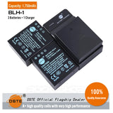 DSTE BLH-1 Replacement Battery or Charger for Olympus EM1 MARK II