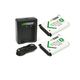 Wasabi Power NP-BX1 1600mAh 2pcs Battery & Dual USB Charger Kit for Sony Cyber-Shot Digital Camera