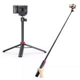 Ulanzi MT-44 + REMOTE Extendable Folding Vlog Tripod, Camera & Phone Mount for Vlogging Live Selling