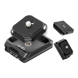 Ulanzi Uka Quick Release Plate & Base Mount with Safety Lock - 20kg Load Capacity for Cameras