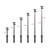 Ulanzi MT-34 6-Section Vlog Tripod Selfie Stick with Ball Head and C-Clamp 360° Pan / 90° Tilt