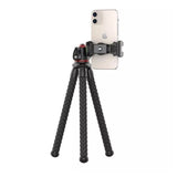 Ulanzi MT-33 Flexible Octopus Tripod Dual Cold Shoe Ball Head C-Clamp Max 2kg / 11.8" Weight Height