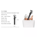 Ulanzi MT-34 6-Section Vlog Tripod Selfie Stick with Ball Head and C-Clamp 360° Pan / 90° Tilt