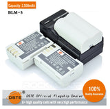 DSTE BLM-5 Replacement Battery or Charger for Olympus E3 E520