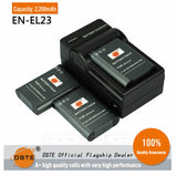 DSTE EN-EL23 Replacement Battery or Charger For Nikon S810C P600 P900S