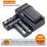 DSTE NP-FS11 FS10 Replacement Battery or Charger for Sony DSC-F505 F55 P50