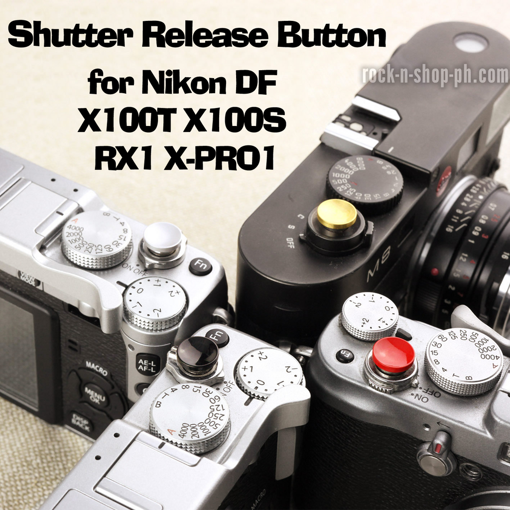 [Larry Gadget Store] Improved Shutter Release Button for Nikon DF X100T X100S RX1 X PRO1