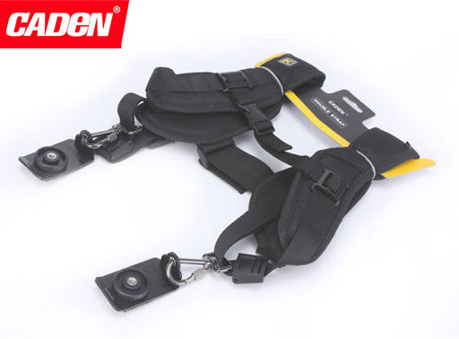 CADEN Double Camera Strap For Two Cameras