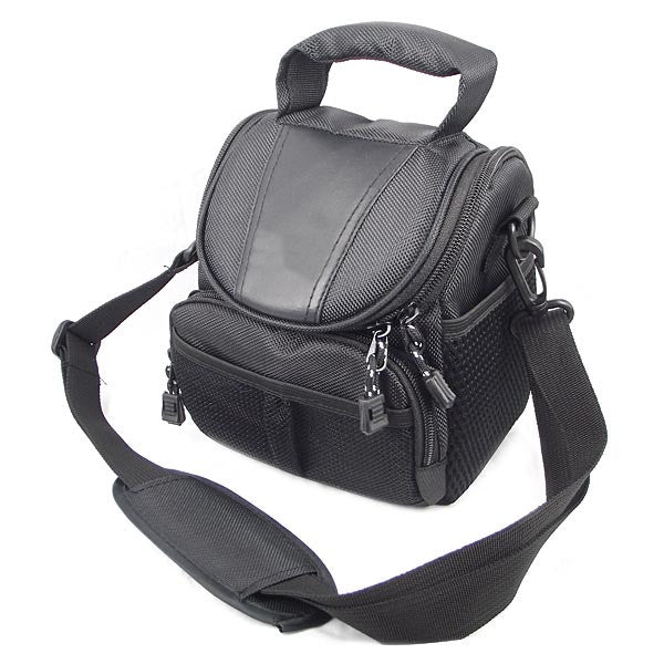 Black Camera Case Bag For SLR D40 Nikon Canon Sony No Logo