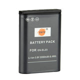 DSTE EN-EL23 Replacement Battery or Charger For Nikon S810C P600 P900S