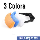 Diffusers flash light diffusers white orange blue three-color cover set for Sony