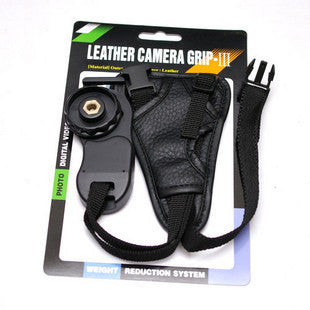 Leather Camera Grip-III Hand Strap