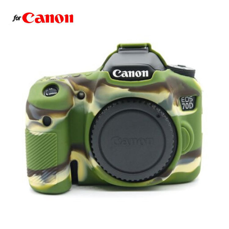Silicone Rubber Case for Canon 70D