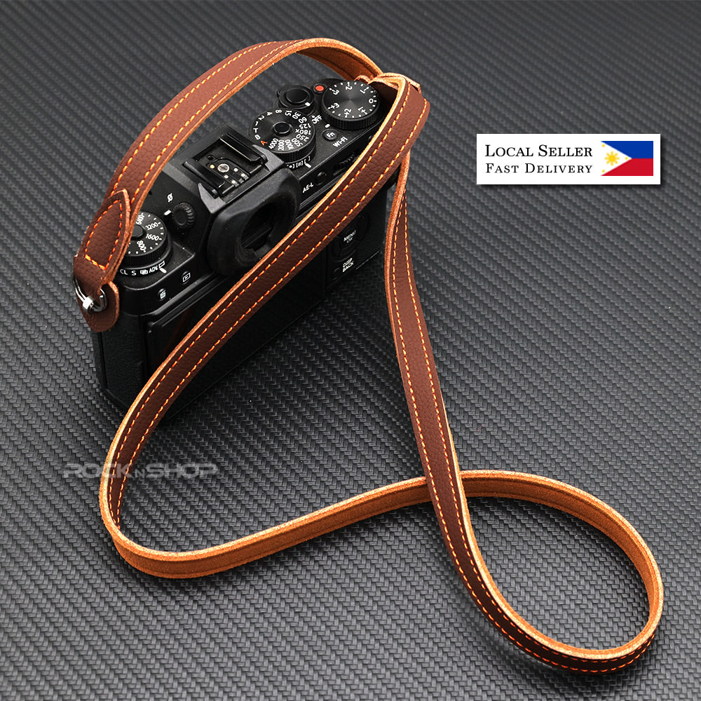 Backpacker S200 Vintage Handmade Leather Strap for Mirrorless Camera