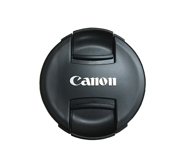 Snap-on Lens Cap Cover with Cord for Canon