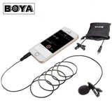 BOYA BY-LM10 Omnidirectional Lavalier Microphone for iPhone Smartphone Ipad