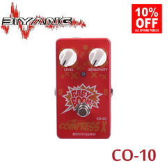 Biyang CO-10 Compress X Compressor Guitar Effect Pedal (Babyboom Series)