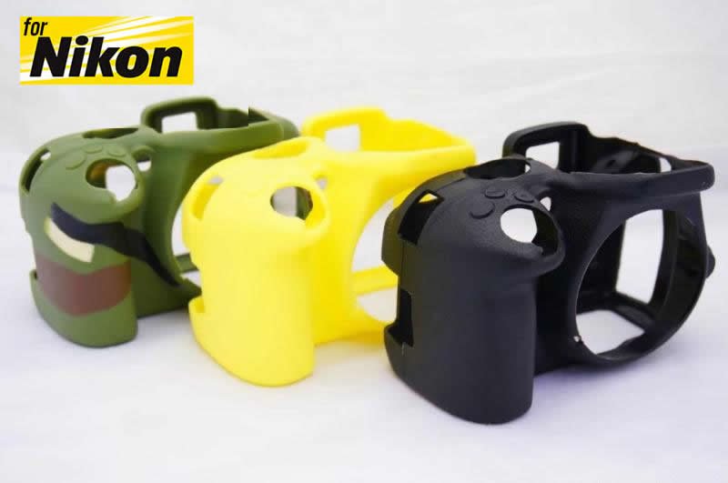 Silicone Rubber Case for Nikon D3300 D3200 D3100