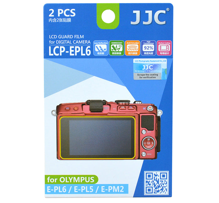 JJC LCD Guard Film for OLYMPUS E-PL6/E-PL5/E-PM2