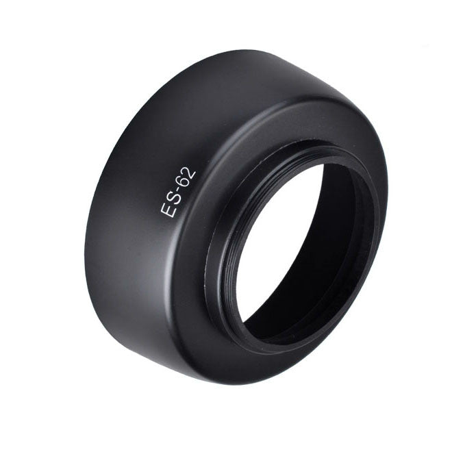 ES-62 52mm Lens Hood Reversible for Canon 450D EF50mm f/1.8 II Nikon 50mm f/1.8D