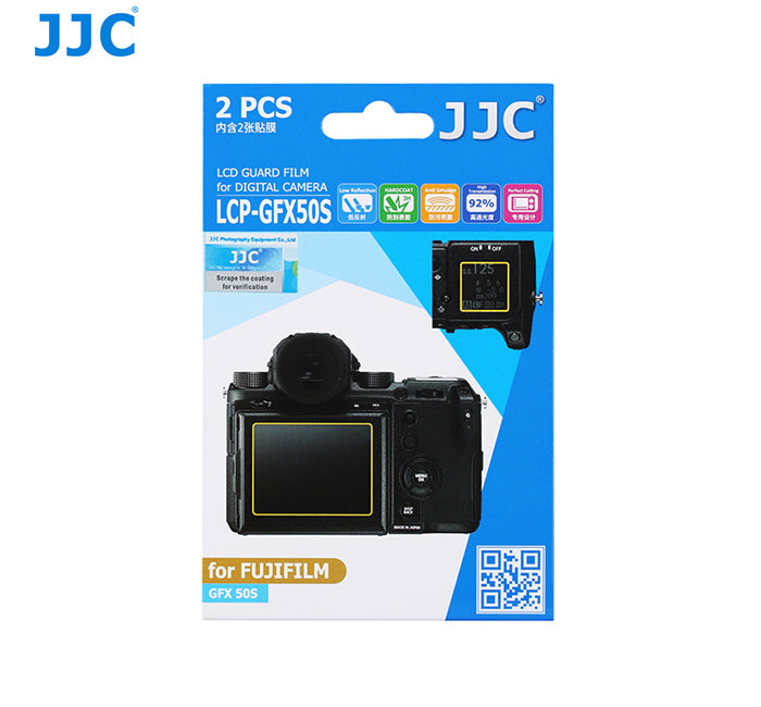 JJC LCD Guard Film for FUJIFILM GFX 50S
