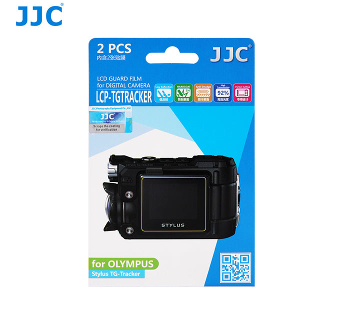JJC LCD Guard Film for Olympus Stylus TG-Tracker