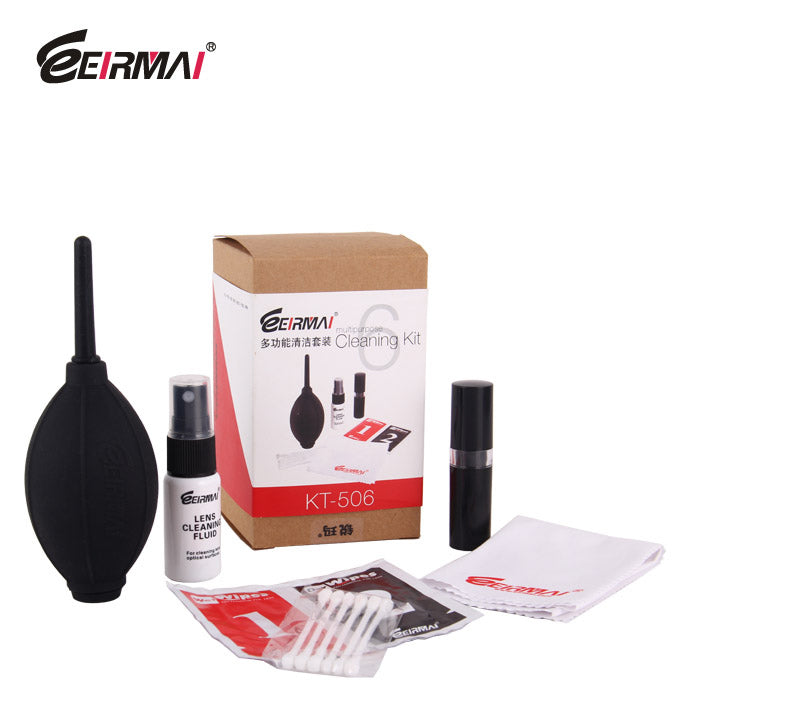 EIRMAI KT-506 6-in-1 Professional Lens Cleaning Kit For DSLR Camera