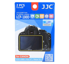 JJC LCD Guard Film for CANON EOS 100D/Kiss X7/Rebel SL1