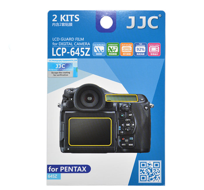JJC LCD Guard Film for Pentax 645Z