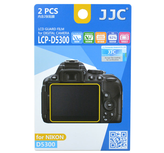 JJC LCD Guard Film for NIKON D5300,D5500,D5600