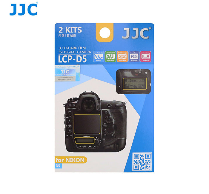 JJC LCD Guard Film for NIKON D5