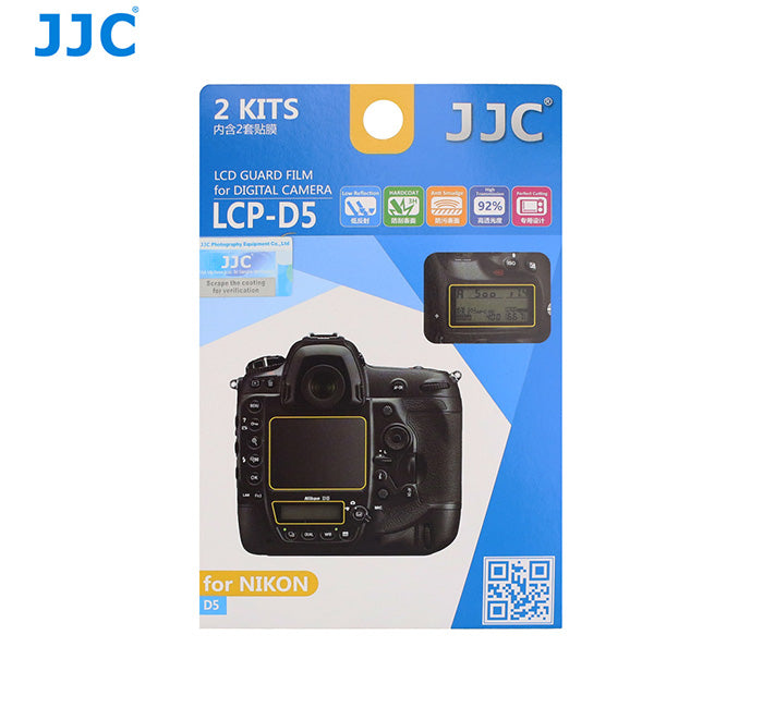 JJC LCD Guard Film for NIKON D5