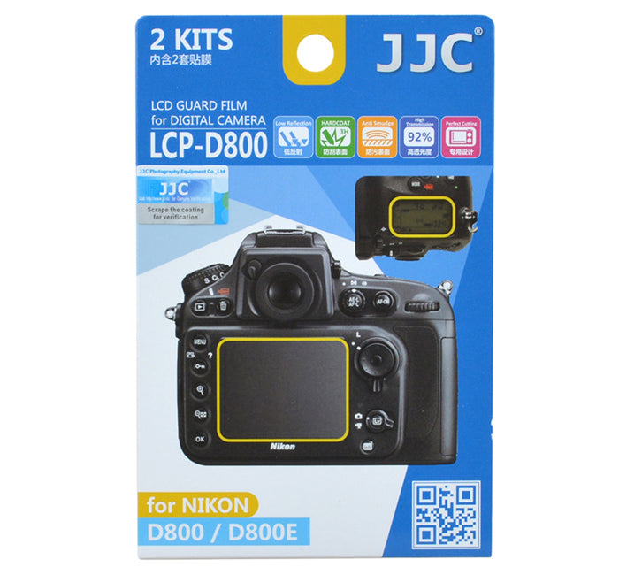JJC LCD Guard Film for NIKON D800/D800E