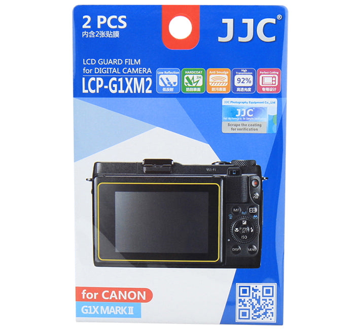 JJC LCD Guard Film for CANON G1X MARK II
