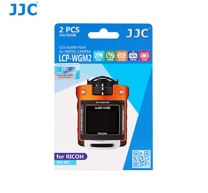 JJC LCD Guard Film for Ricoh WG-M2