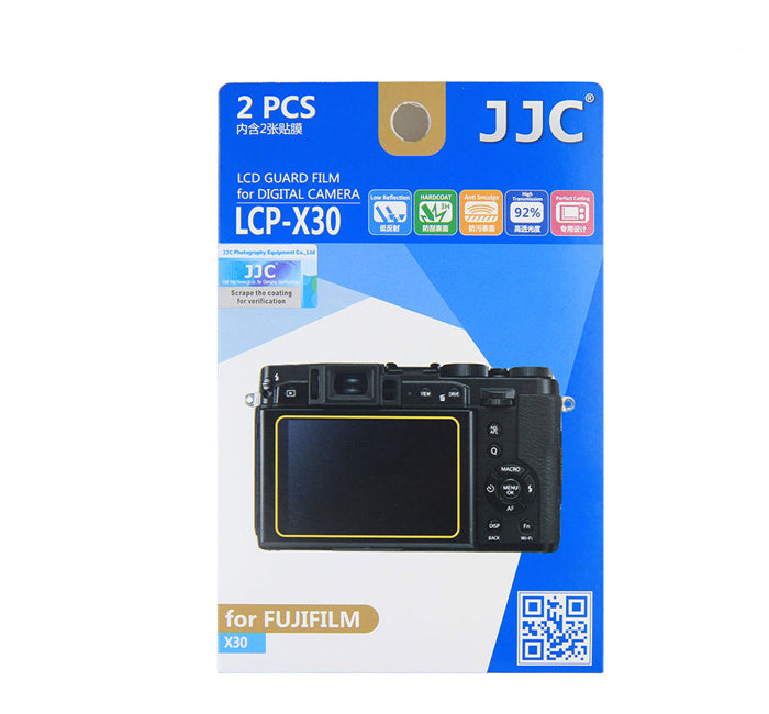 JJC LCD Guard Film for Fujifilm FINEPIX X30