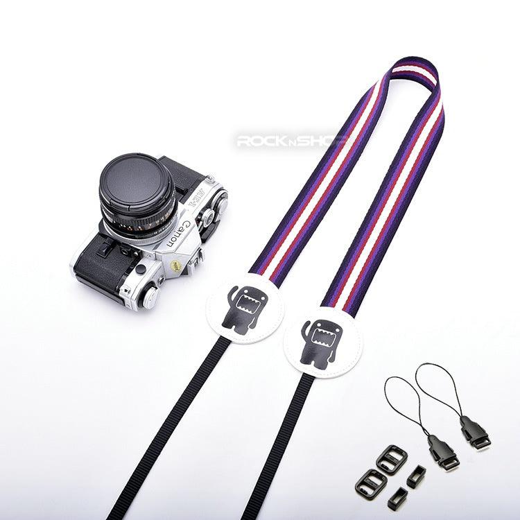 Cartoon Monster Camera Strap for DSLR Nikon Canon Sony Instax