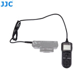 JJC TM-F2 Wired Timer Remote Control Shutter Release Cord for Sony