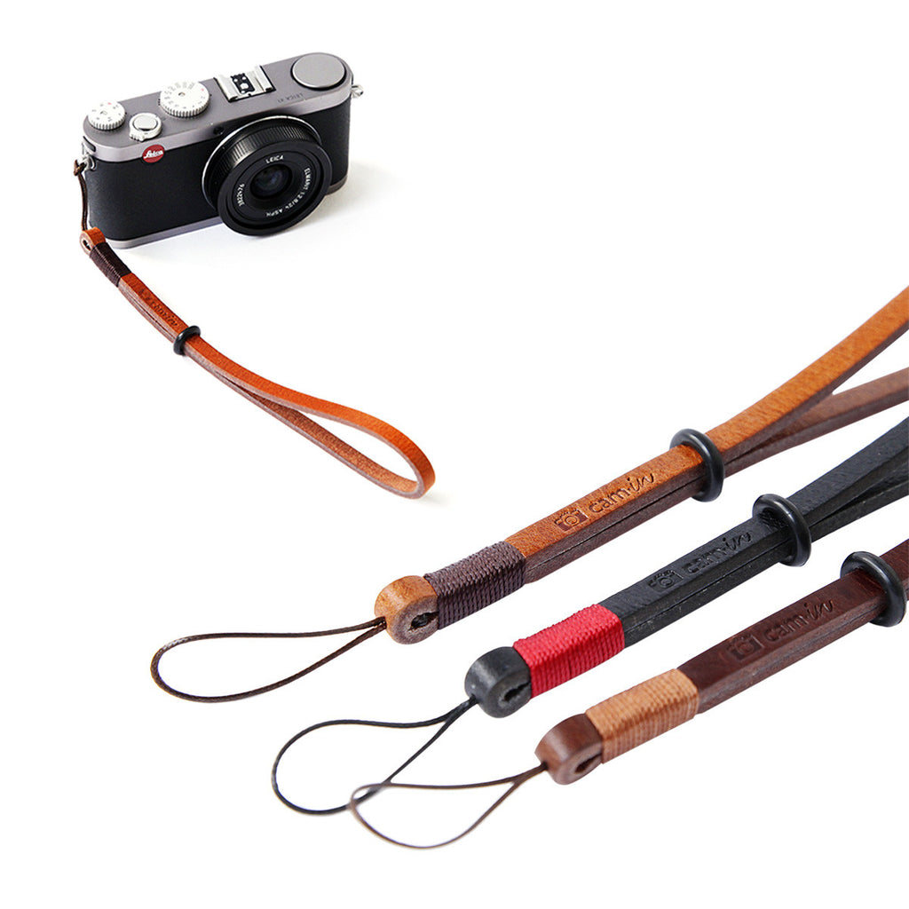 Cam-in WS020 Series Imported Italian Genuine Leather Camera Wrist Strap