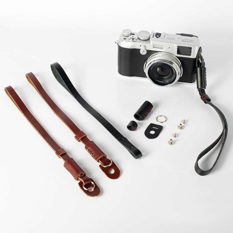 Leather Wrist Strap for Cameras