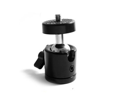 Tripod Mini Ball Head for DSLR Camera Camcorder Light Bracket Swivel 1/4" Screw