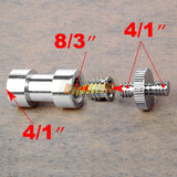 1/4" and 3/8" screw Spigot Stud convert Adapter