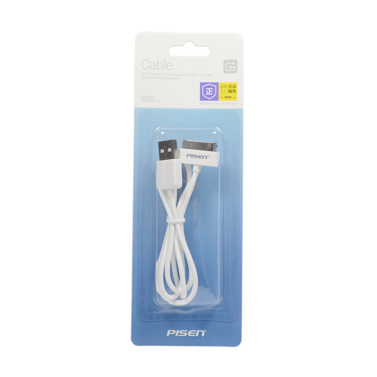 Pisen iPhone 4 0.8M USB Charging Cable