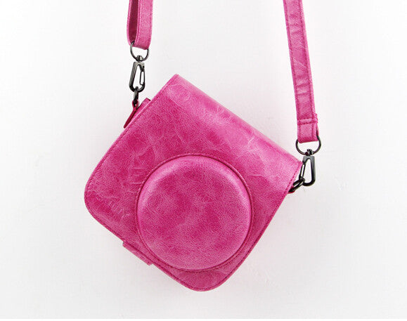 Shoulder Bag Insert Case for Instax Mini 8/8S | Passion Pink