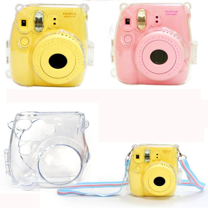 Caiul Transparent Shell Case for Fujifilm Instax Mini 8/8S/9