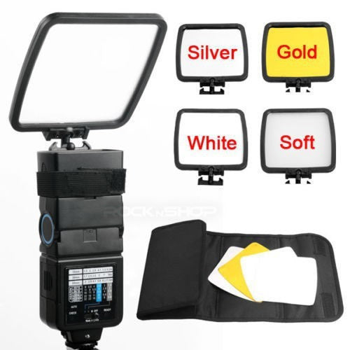 Universal Speedlite Flash Diffuser Softbox Top Reflector