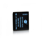 DSTE DMW-BCF10E Replacement Battery or Charger for Panasonic DMC-FX500 DMC-FX580 DMC-FS25