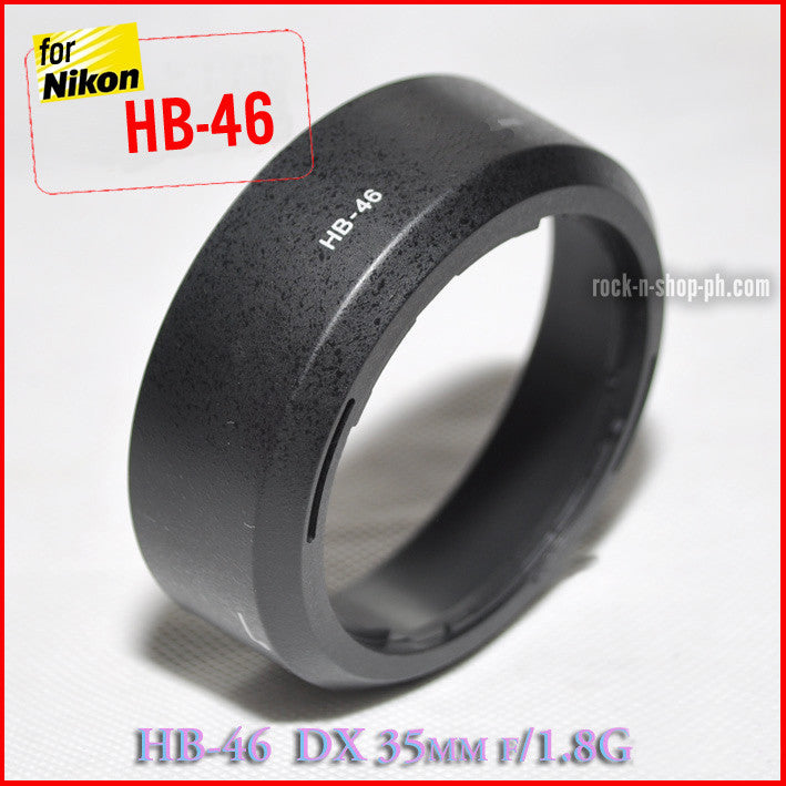 HB-46 Bayonet Lens Hood Suit for Nikon AF-S DX 35mm f/1.8 DX lens