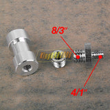 1/4" and 3/8" screw Spigot Stud convert Adapter